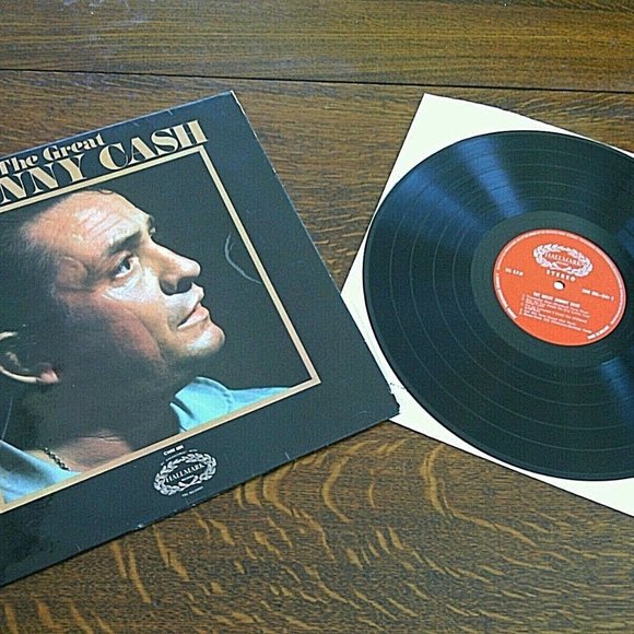 Vinyl Record Johnny Cash Great Country Music Man In Black Hallmark Album 1970 - Picture 13 of 16
